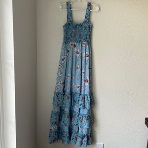 Floral Tiered Maxi Dress